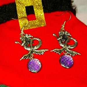 Mermaid earrings